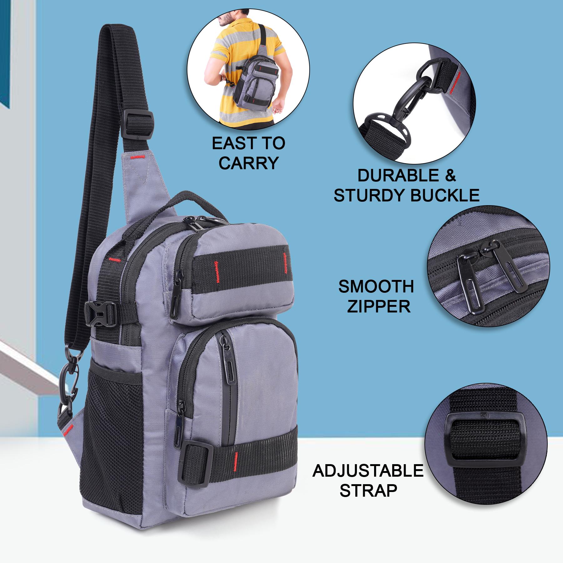 CSB 20- Premium Cross Sling Backpack – Compact, Stylish & Built for Everyday Convenience - Image 4