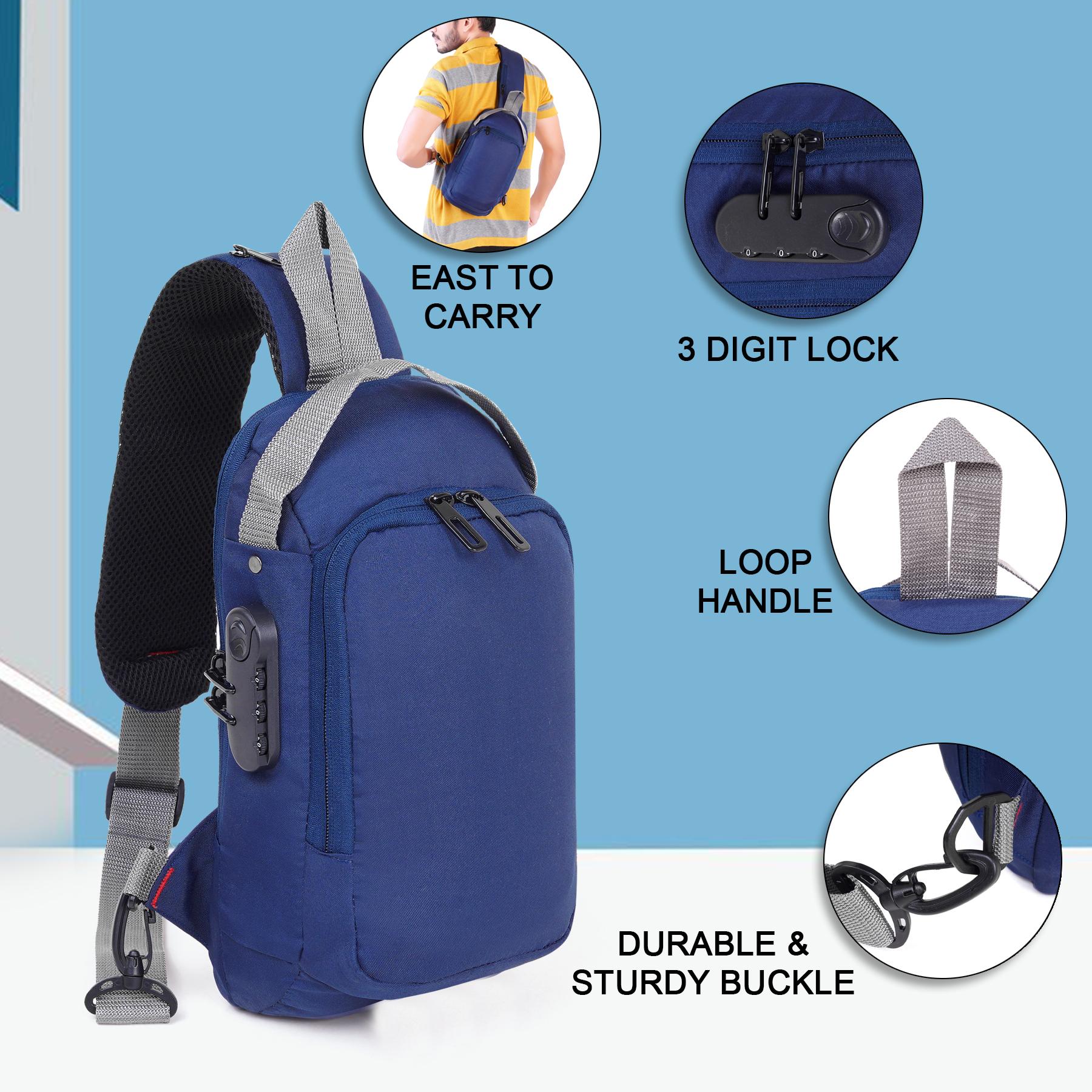 CSB 25- Premium Cross Sling Backpack – Compact, Stylish & Built for Everyday Convenience - Image 12