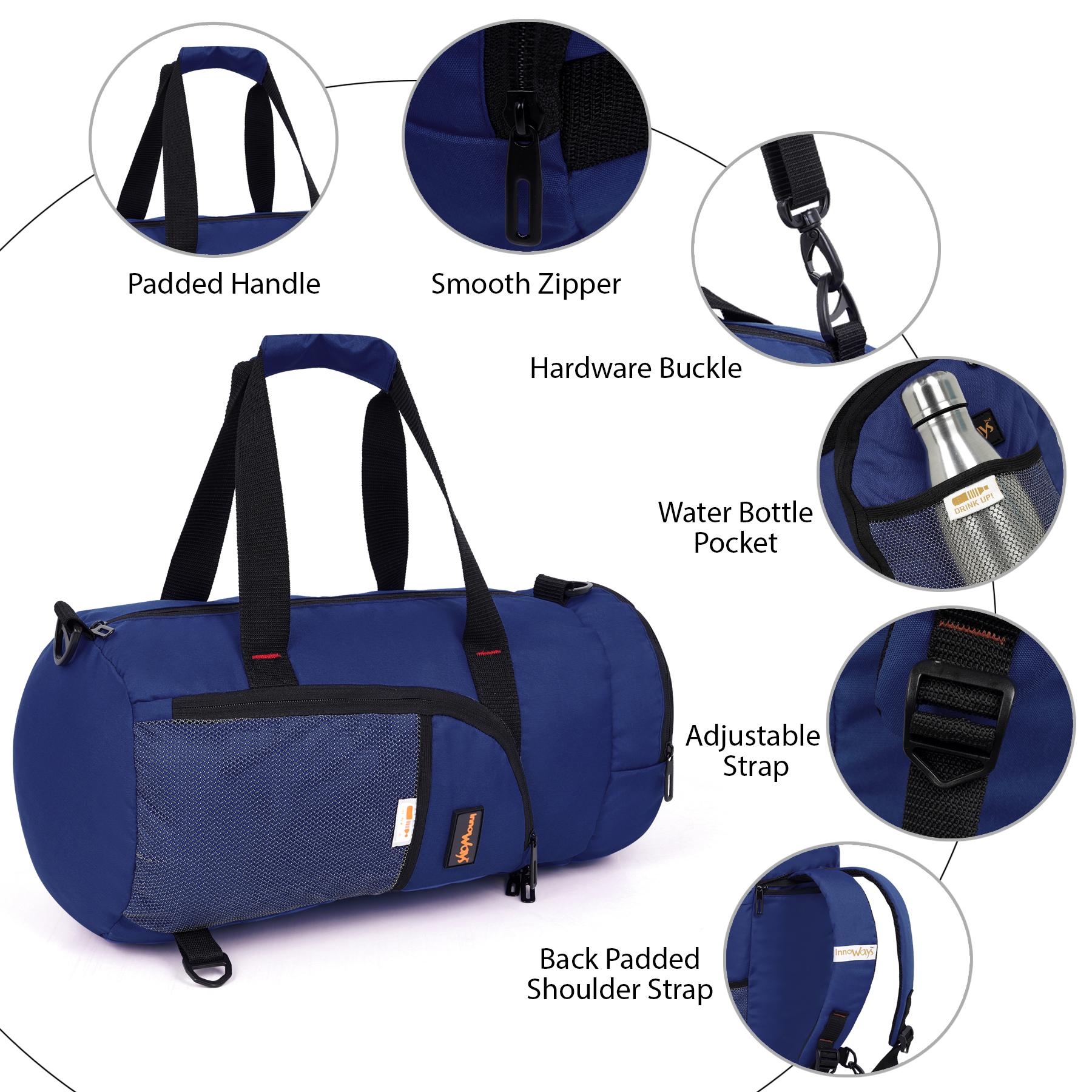 DB2- Lightweight Foldable Duffle Bag for Office, Travel, Gym & Sports | Water-Repellent, Spacious, Portable & Durable - Image 5