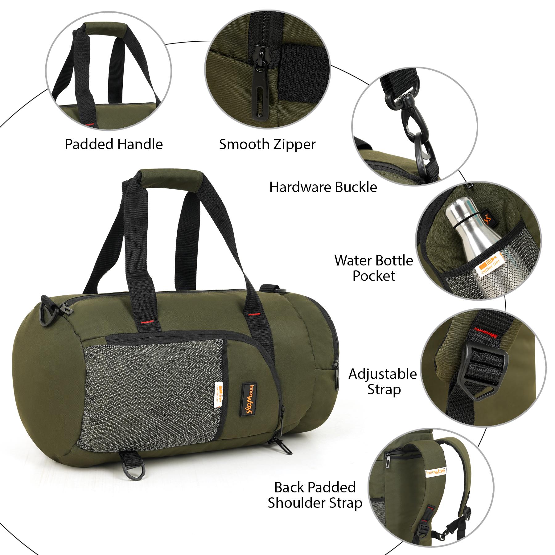 DB3- Lightweight Foldable Duffle Bag for Office, Travel, Gym & Sports | Water-Repellent, Spacious, Portable & Durable - Image 11
