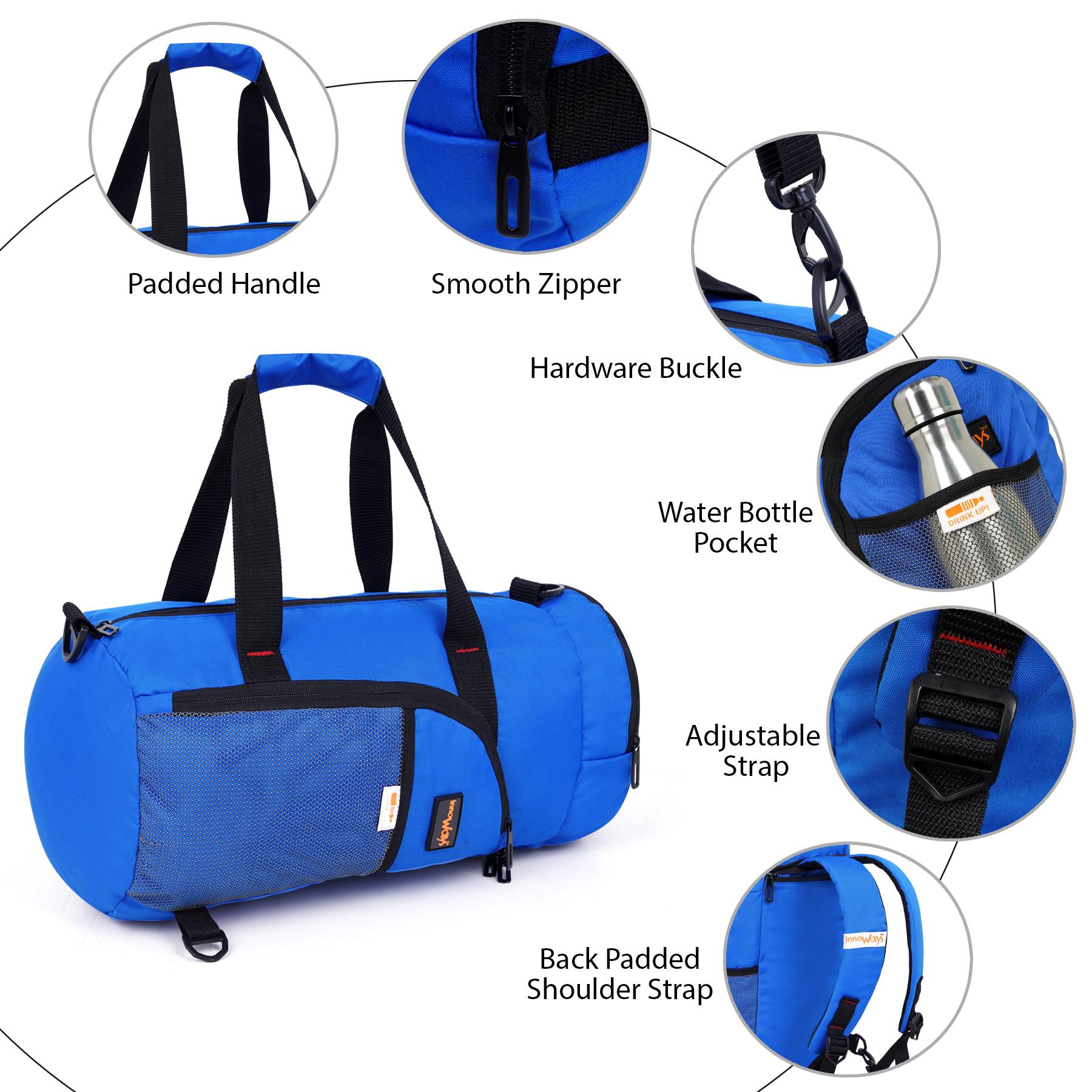 DB4- Lightweight Foldable Duffle Bag for Office, Travel, Gym & Sports | Water-Repellent, Spacious, Portable & Durable - Image 8