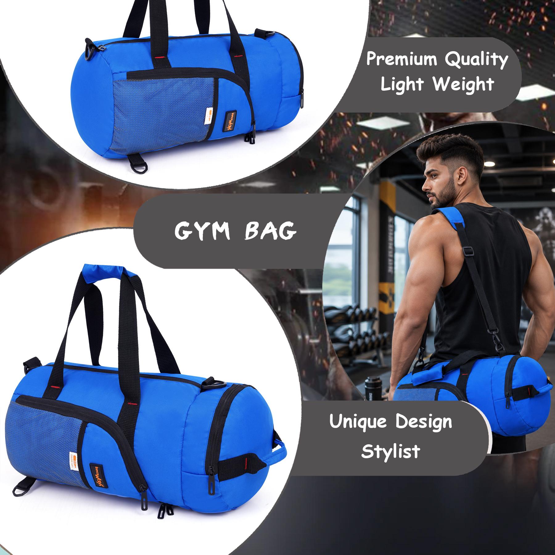 DB4- Lightweight Foldable Duffle Bag for Office, Travel, Gym & Sports | Water-Repellent, Spacious, Portable & Durable - Image 5
