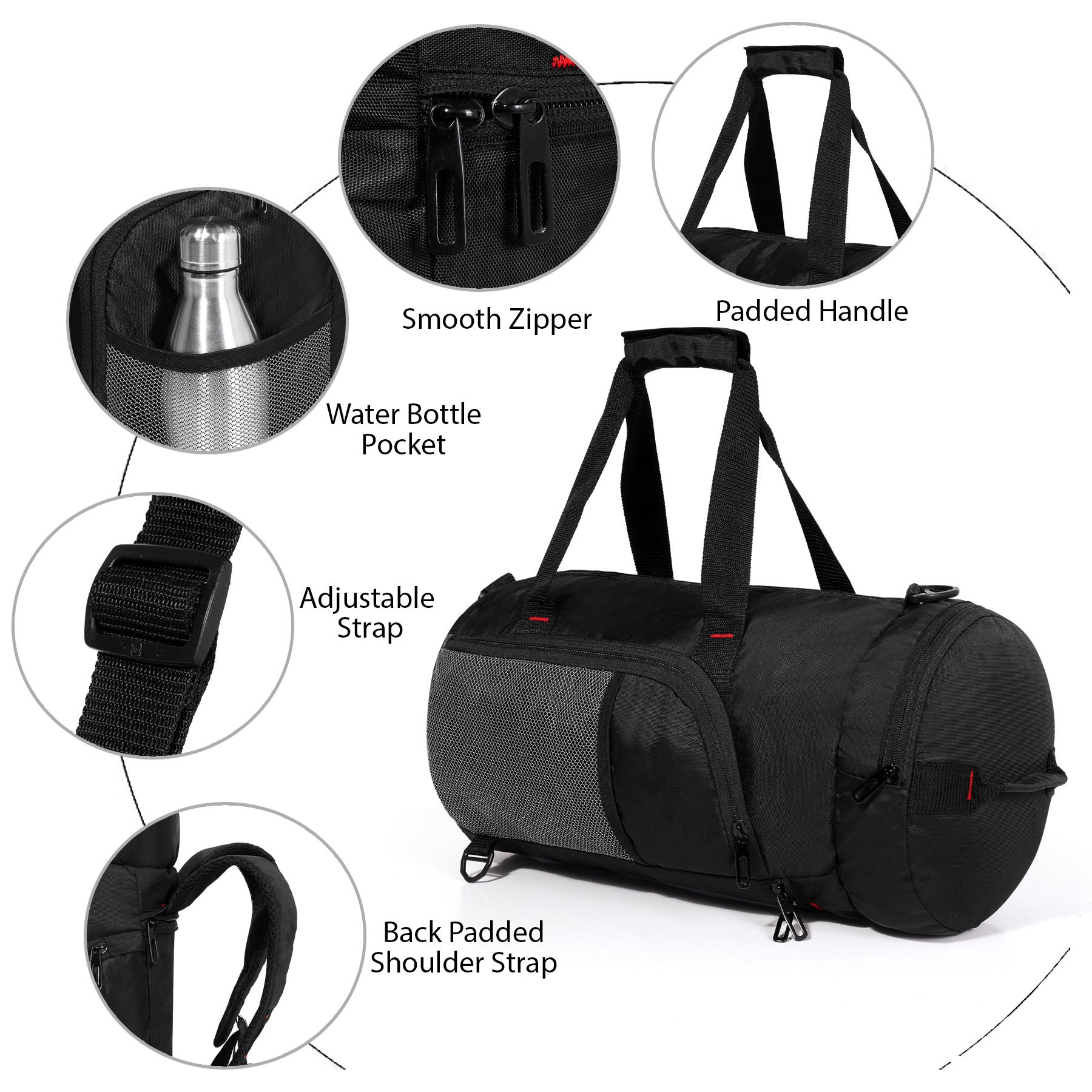 DB1- Lightweight Foldable Duffle Bag for Office, Travel, Gym & Sports | Water-Repellent, Spacious, Portable & Durable - Image 10